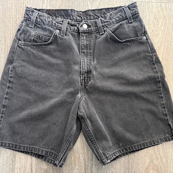 VINTAGE (Orange Tag!) Levi’s Black Denim Jeans - Picture 2 of 6